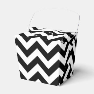 Trendy Zickzack Favor Box Geschenkschachtel