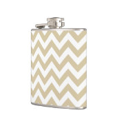 Trendy Zickzack Flask Flachmann (Links)