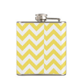 Trendy Zickzack Flask Flachmann (Rückseite)