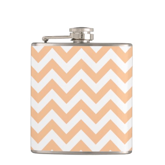 Trendy Zickzack Flask Flachmann (Vorderseite)