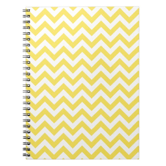 Trendy Zickzack Notebook Notizblock (Vorderseite)