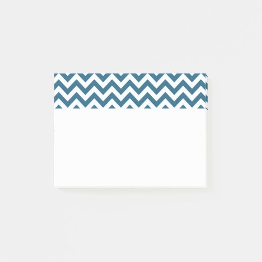 Trendy Zickzack Notes Post-it Klebezettel (Vorderseite)