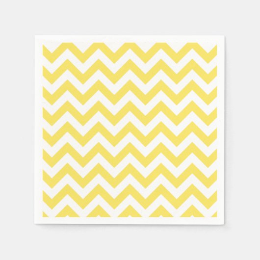 Trendy Zickzack Paper Napkins Serviette (Vorderseite)