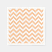 Trendy Zickzack Paper Napkins Serviette (Vorderseite)