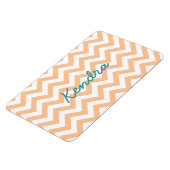 Trendy Zickzack Premium Magnet (Linke Seite)