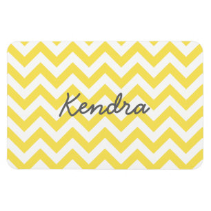 Trendy Zickzack Premium Magnet