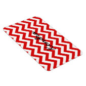 Trendy Zickzack Premium Magnet (Rechte Seite)
