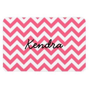 Trendy Zickzack Premium Magnet