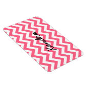 Trendy Zickzack Premium Magnet (Rechte Seite)