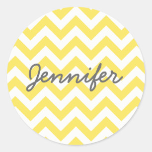 Trendy Zickzack Stickers