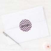 Trendy Zickzack Stickers (Umschlag)
