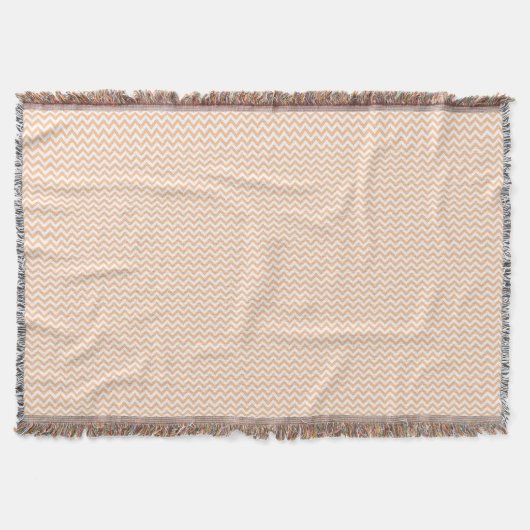 Trendy Zickzack Throw Blanket Decke (Vorderseite)