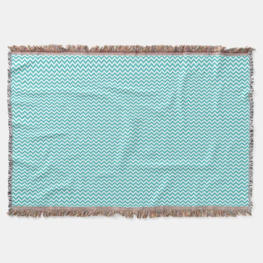 Trendy Zickzack Throw Blanket Decke (Vorderseite)