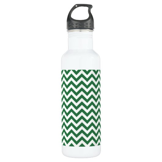 Trendy Zickzack Trinkflasche (Vorderseite)