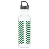Trendy Zickzack Trinkflasche (Rückseite)