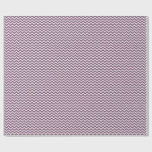 Trendy Zickzack Wrapping Paper Geschenkpapier (Flach)