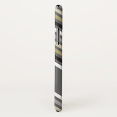 Trendy Zickzack-Zickzack Muster-Mod-grauer Case-Mate iPhone Hülle (Hinten/Rechts)