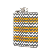 Trendy Zickzack Zigzag 5 Flachmann (Links)