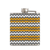 Trendy Zickzack Zigzag 5 Flachmann (Rückseite)
