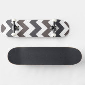 Trendy Zickzack Zigzag Muster 8 Skateboard (Horizontal)