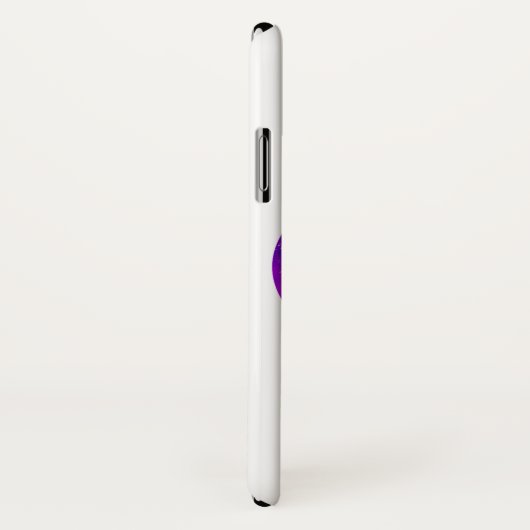 Trendy Zodiac Sign Virgo Lila Nebel Case-Mate iPhone Hülle (Hinten/Rechts)