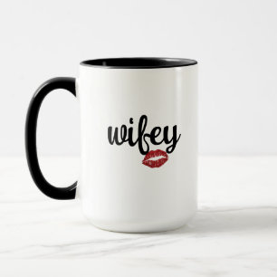 Trendypartnerin-Tasse, personalisierte Text-Kaffee Tasse