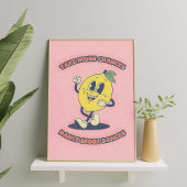 Trendziffer Pink Wall Art Poster
