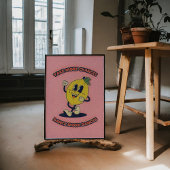 Trendziffer Pink Wall Art Poster