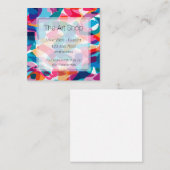 Trenino di Ascona & Locarno Quadratische Visitenkarte (Vorne/Hinten)