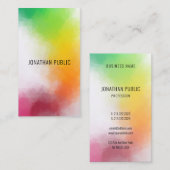 Trenino Modern Abstrakte Kunst, Dichtung und Musik Visitenkarte (Vorne/Hinten)