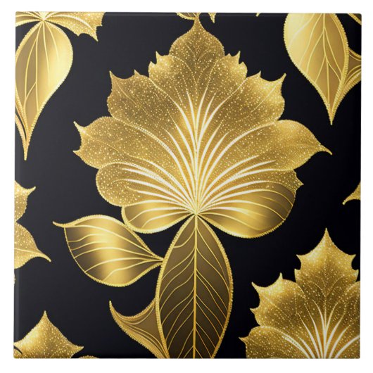 Trenino Schwarz Fliese (Vorderseite)