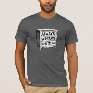 Trenne immer die Drogen Goonies Mouth T-Shirt