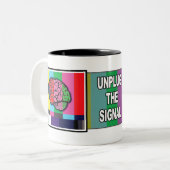 "Trennen Sie das Signal-" Tasse (Vorderseite Links)