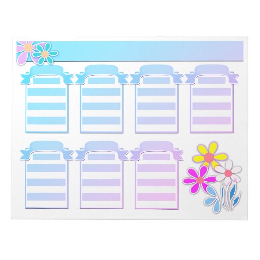 Trennen Sie den Kalender, erstellen Sie sich Notep Notizblock (Vorderseite)