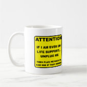 Trennen Sie den Support für den Life Funny Mug Kaffeetasse (Links)
