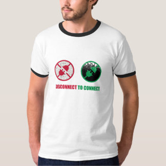 Trennen Sie die Verbindung T-Shirt
