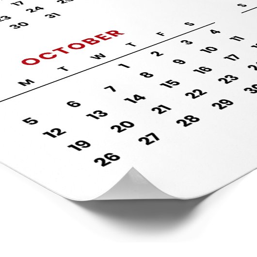 Trennen Sie es, Ihren eigenen benutzerdefinierten Poster (Ecke)