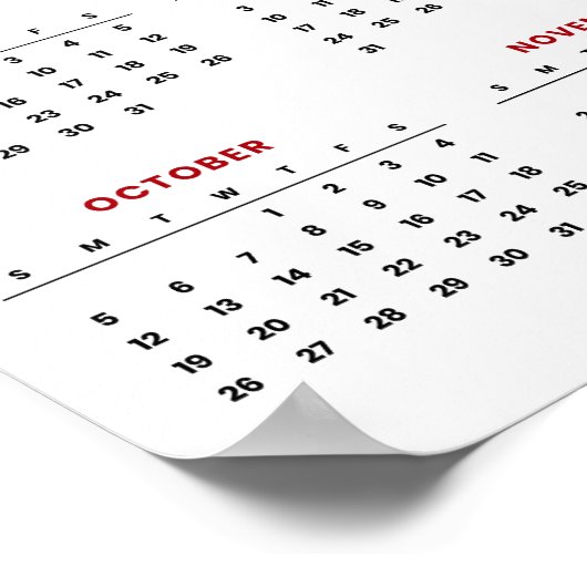 Trennen Sie es, Ihren eigenen benutzerdefinierten  Poster (Ecke)