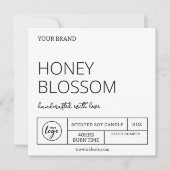 Trennen Sie sich sofort beim Herunterladen moderne Einladung (Vorderseite)