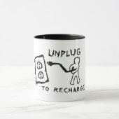 Trennen Sie, um Tasse neuzuladen (Zentrum)