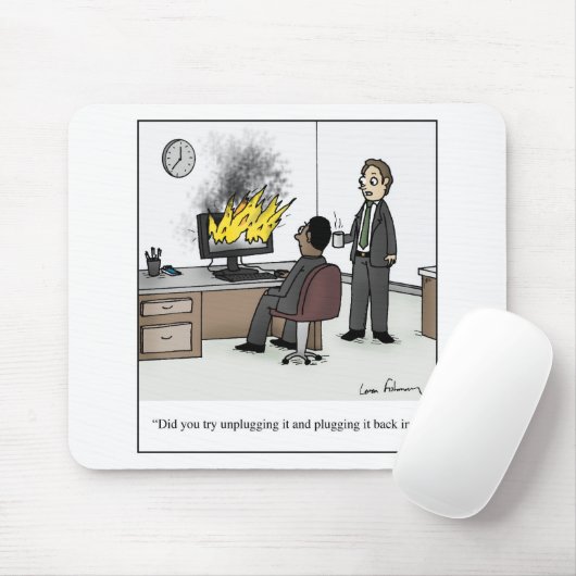 Trennen Sie und verstopfen Sie es zurück im Mousepad (Mit Mouse)