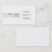 Trennen von Minimalistischem Schlicht-Chic Design Visitenkarte (Vorne/Hinten)