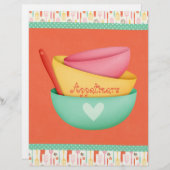 Trennflächen für Rezept-Bindemittel (Vorne/Hinten)