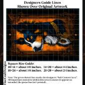 Trennlinie, Verzierter Rahmen EF3L Seidenpapier