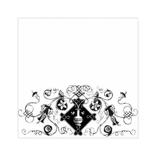 Trennlinie Vintag 3 Gummistempel (Prägung)