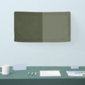 Trennmoos Grün texturierter Banner (Messe)