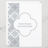 Trennseite für graue Spanisch-Fliesenbinder (Vorne/Hinten)