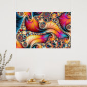 "Trennung der Grenzen" Poster (Küche)