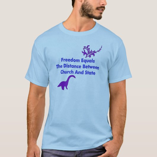 Trennung der Kirche und des Staat T-Shirt (Vorderseite)