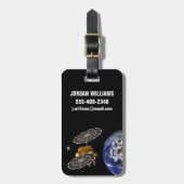 Trennung des Einstiegsfahrzeugs bei einer Mission Gepäckanhänger (Vorderseite vertikal)